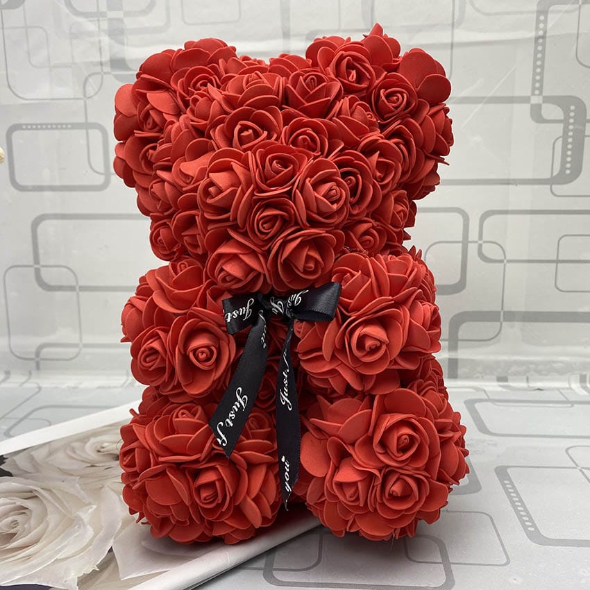 Peluche Ourson Rose Édition Spéciale Saint-Valentin