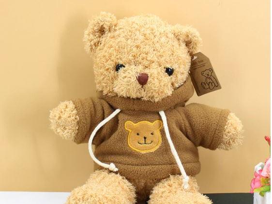 Peluche ourson marron doux pour un cocooning hivernal chaleureux
