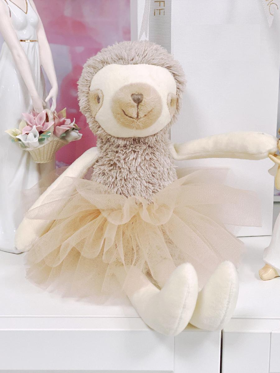 Peluche Paresseux Beige Câlin pour une Chambre d'Enfant Douillette
