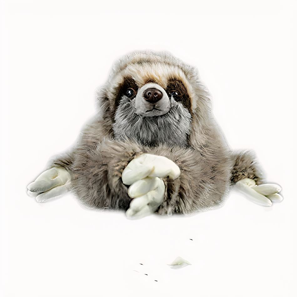 Peluche paresseux doux et moelleux pour enfant - Forêt cosy