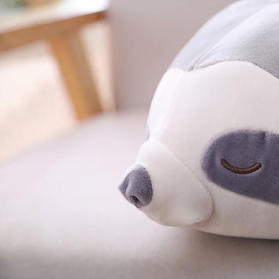 Peluche Paresseux Gris Doux Cocooning d'Hiver