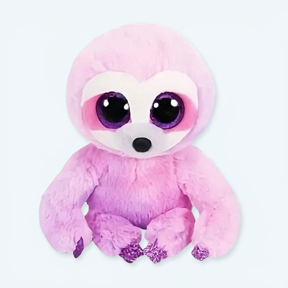 Peluche paresseux rose câlin doux pour enfant CozyCuddles