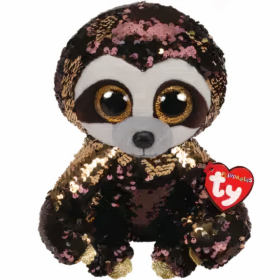 Peluche paresseux scintillante pour une chambre d'enfant cosy.