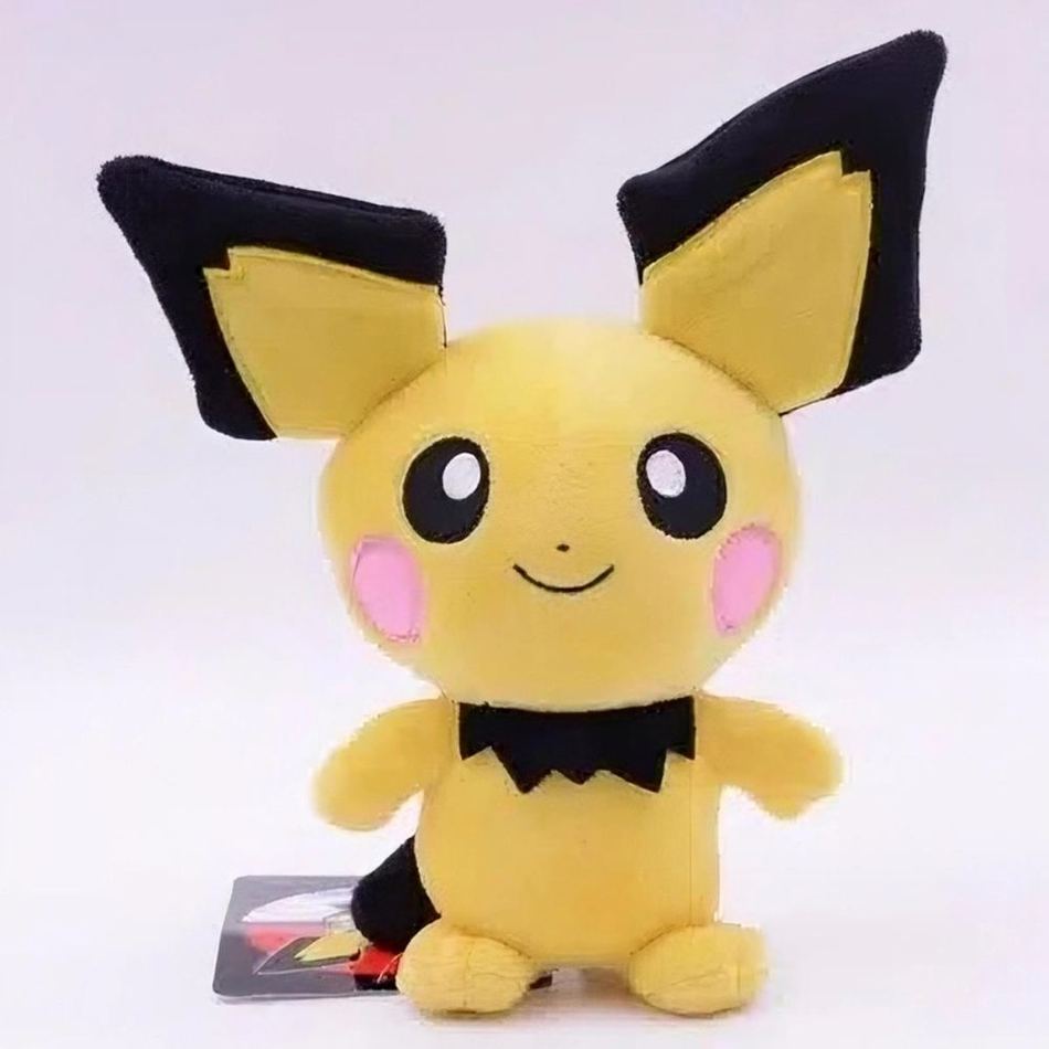 Peluche Pokémon Pichu Jaune, Mignon et Doux - Câlin pour Enfant