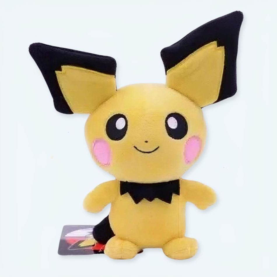 Peluche Pokémon Pichu Jaune, Mignon et Doux - Câlin pour Enfant