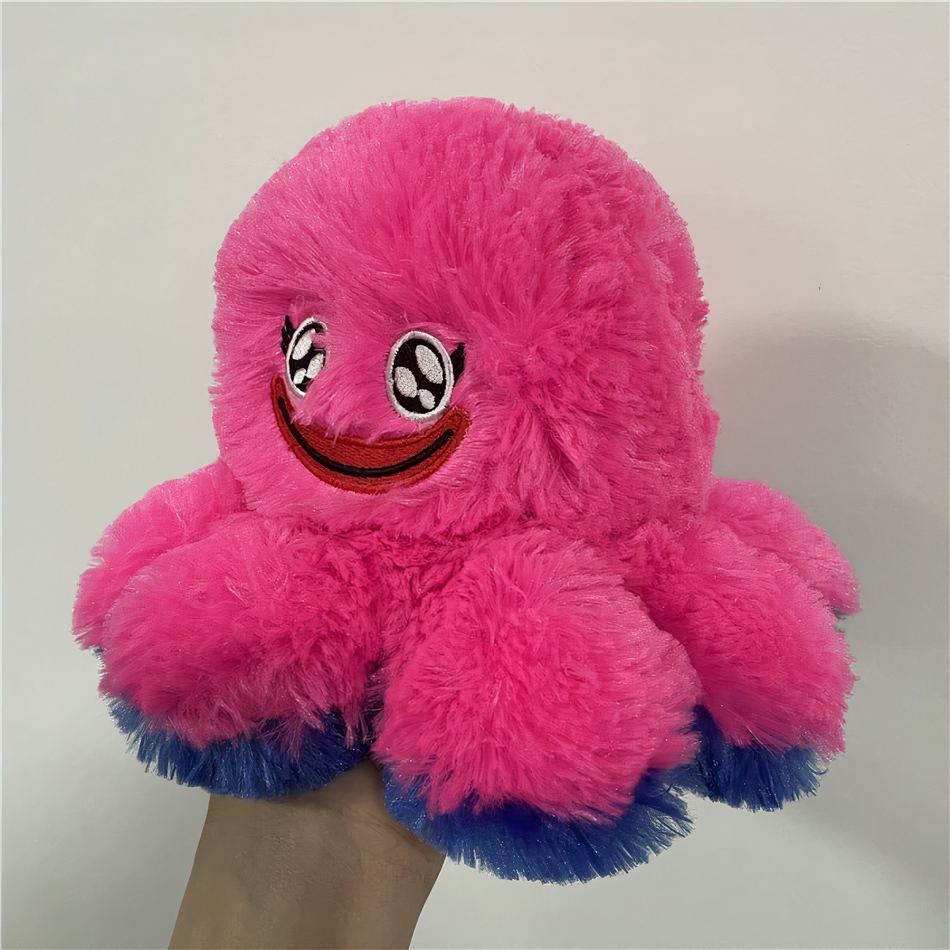 Peluche pieuvre Huggy Wuggy réversible douce enfant Douceur Marine