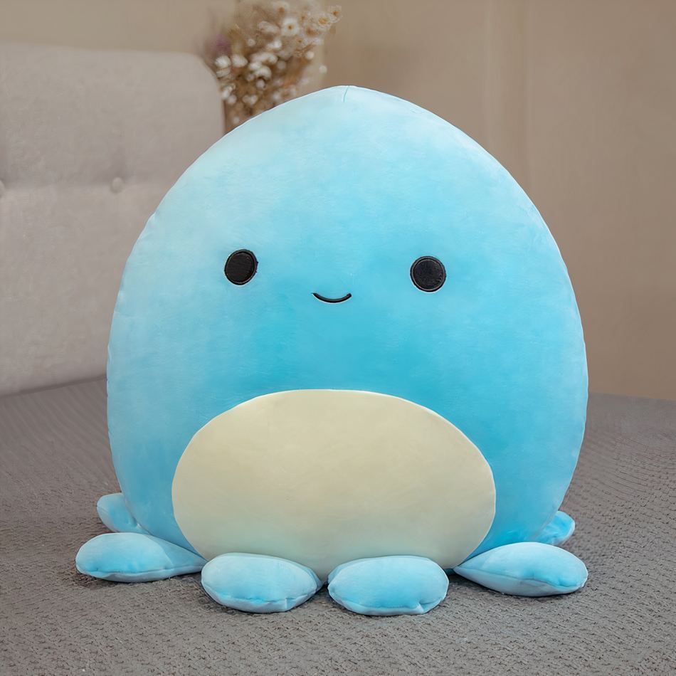 Peluche Pieuvre Oreiller Doux Confort Maison Cosy