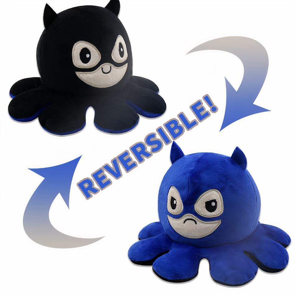 Peluche pieuvre réversible OceanCuddle pour enfant