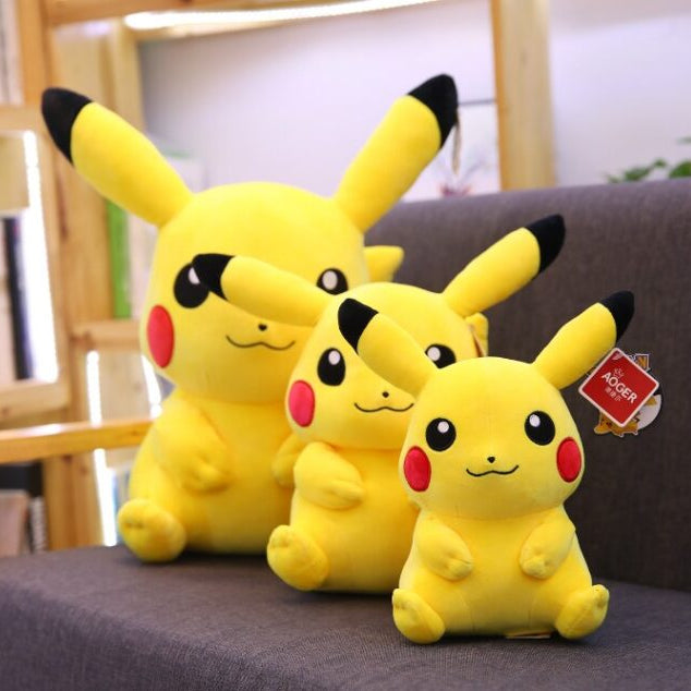 Peluche Pikachu XL lumineux pour des câlins joyeux