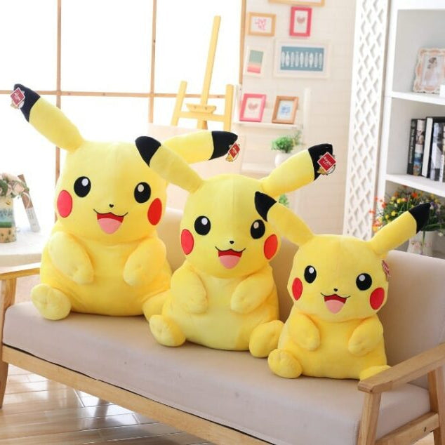 Peluche Pikachu XL lumineux pour des câlins joyeux