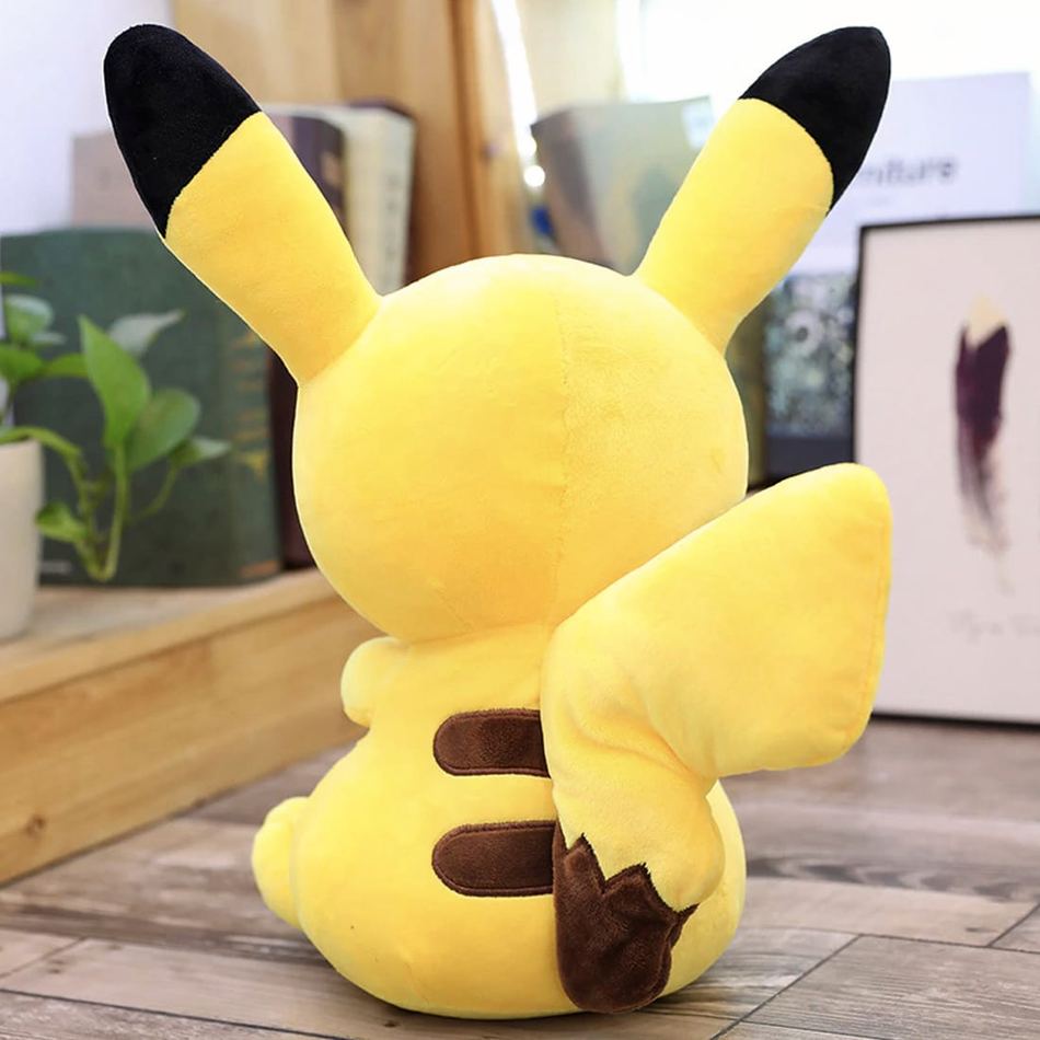 Peluche Pikachu Jaune Doux pour Chambre d'Enfant Kawaii