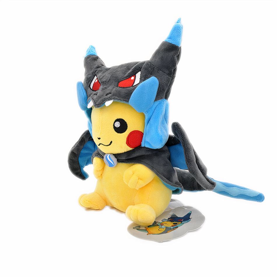 Peluche Pikachu Méga Dracaufeu X Douce pour Enfant