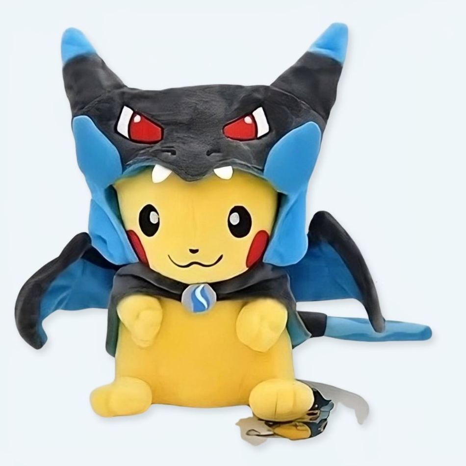 Peluche Pikachu Méga Dracaufeu X Douce pour Enfant