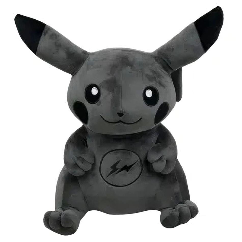 Peluche Pikachu noire douce Fan Enfant