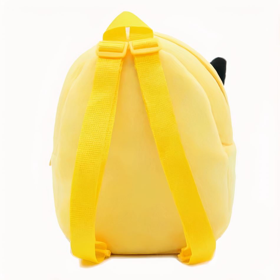 Sac à dos Peluche Pikachu, doux et jaune électrique pour enfant