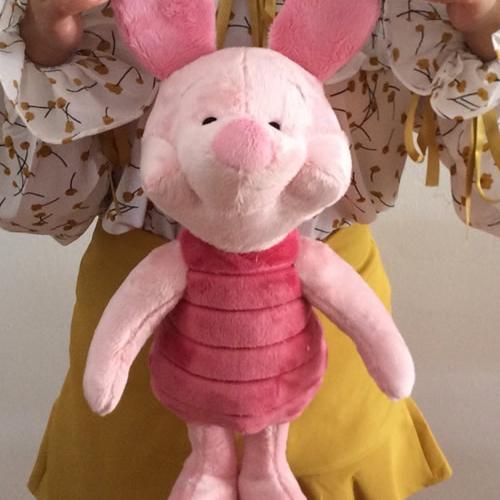Peluche Porcinet rose doux enfant câlin Disney