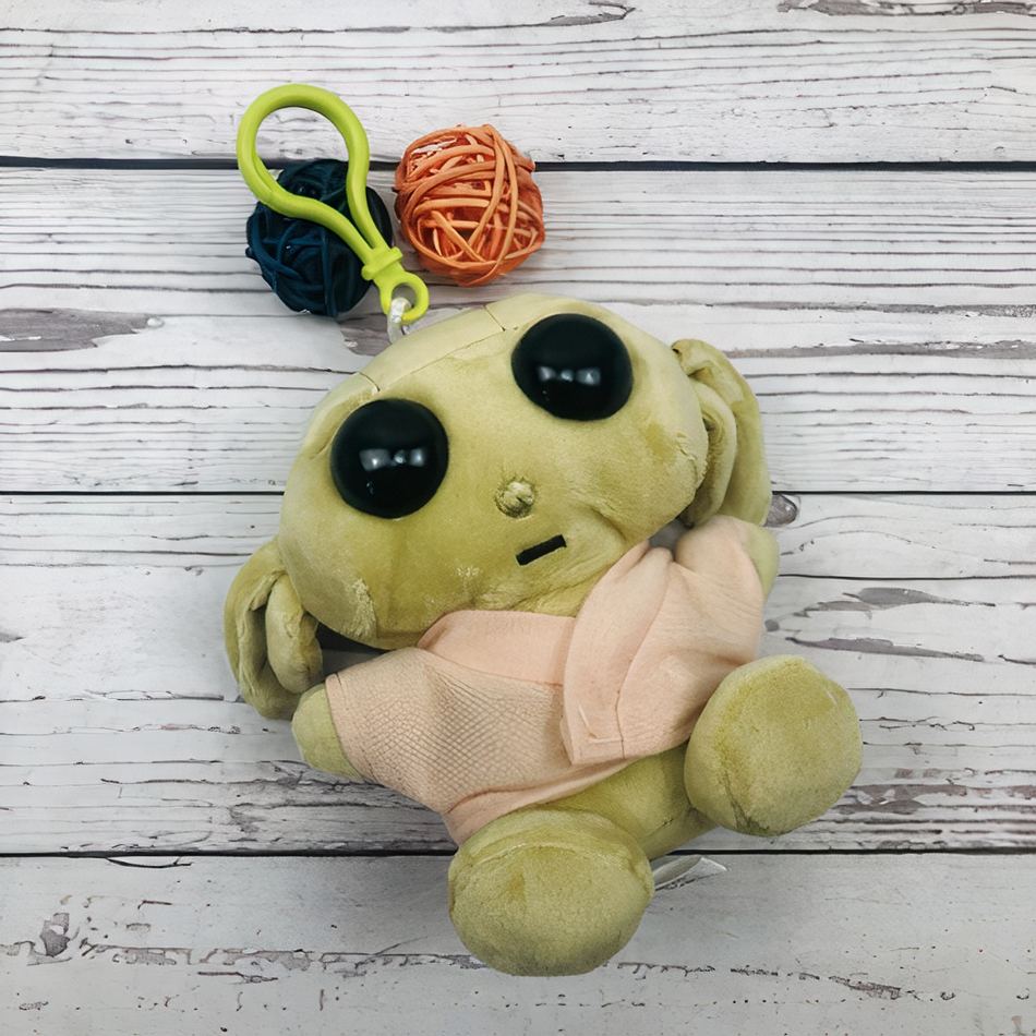 Peluche porte-clés Yoda vert doux Star Wars