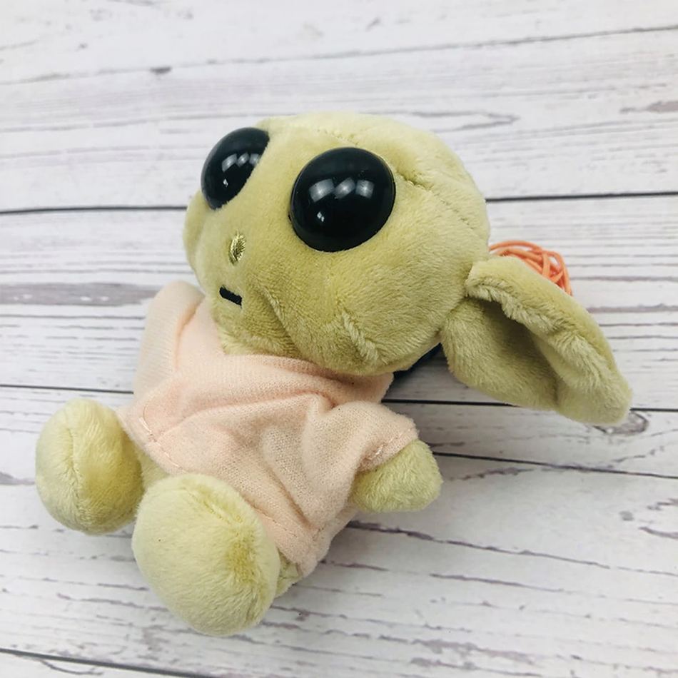 Peluche porte-clés Yoda vert doux Star Wars
