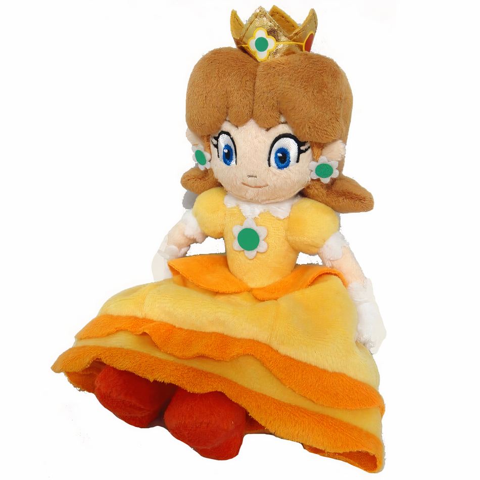 Peluche douce et colorée Princesse Daisy Mario - Pour Enfant