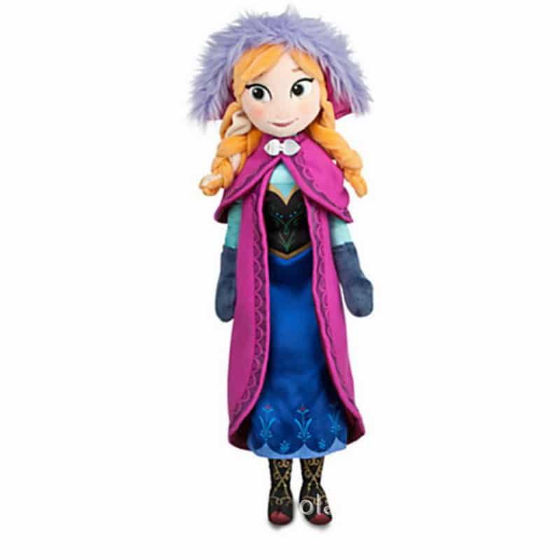 Peluche Princesses Elsa Anna - Douce et Câline pour l'Hiver des Enfants