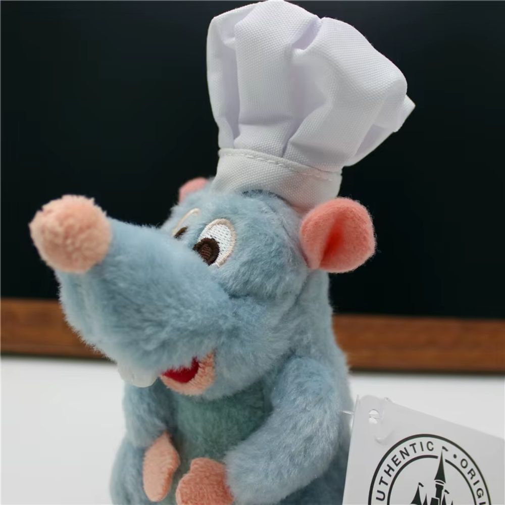 Peluche Rémy le rat gourmet aimantée Disney Pixar