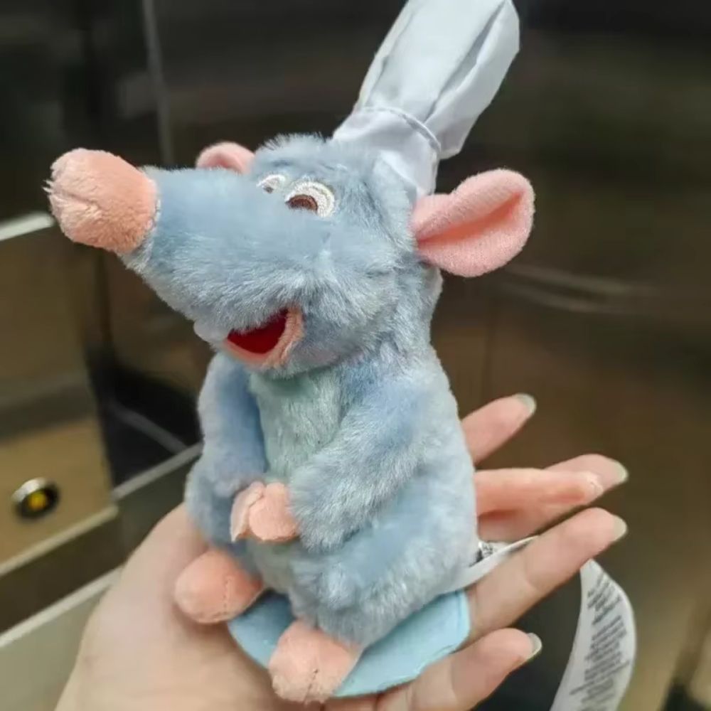 Peluche Rémy le rat gourmet aimantée Disney Pixar