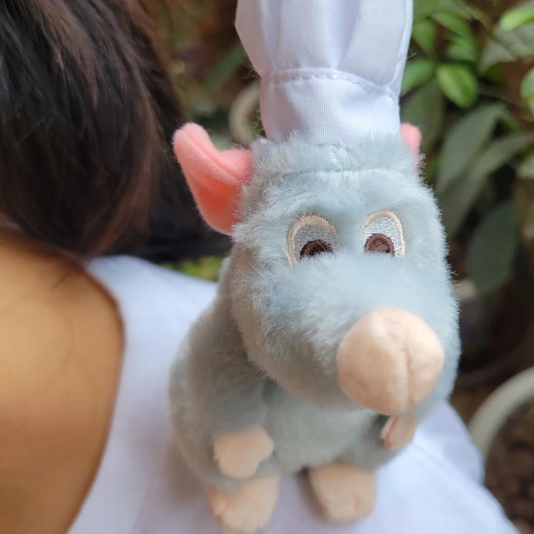 Peluche Rémy le rat gourmet aimantée Disney Pixar