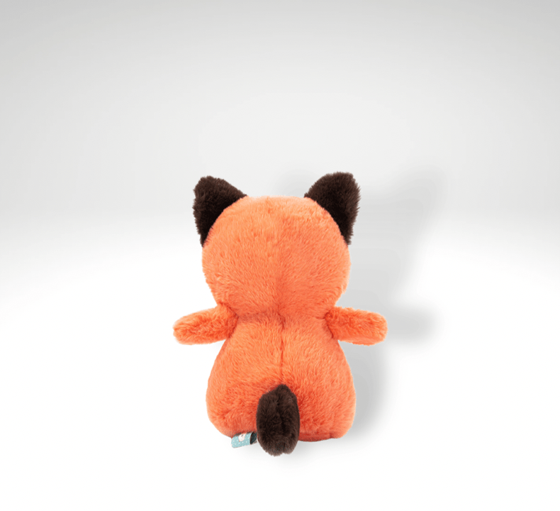 Peluche Renard Bébé avec Nœud Papillon Deluxe