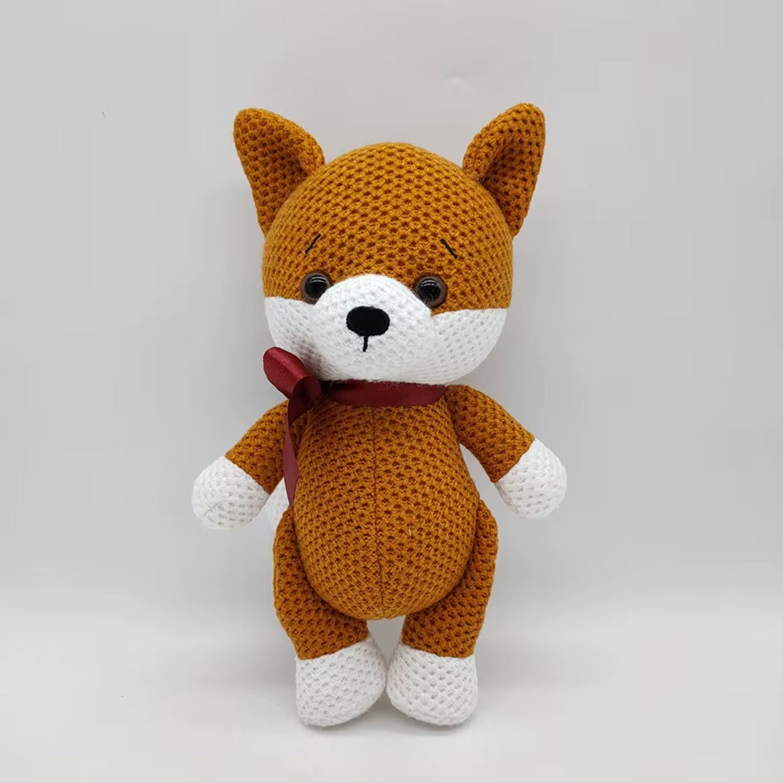 Peluche Renard Crochet - Doux Animal de la Forêt