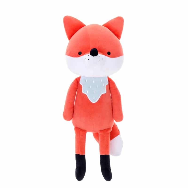 Peluche douce renard compagnon câlin automnal chaleureux