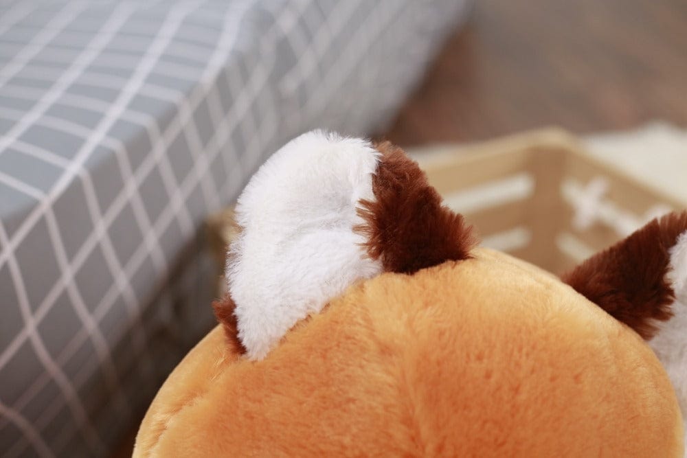 Peluche renard mignon avec une tête XL