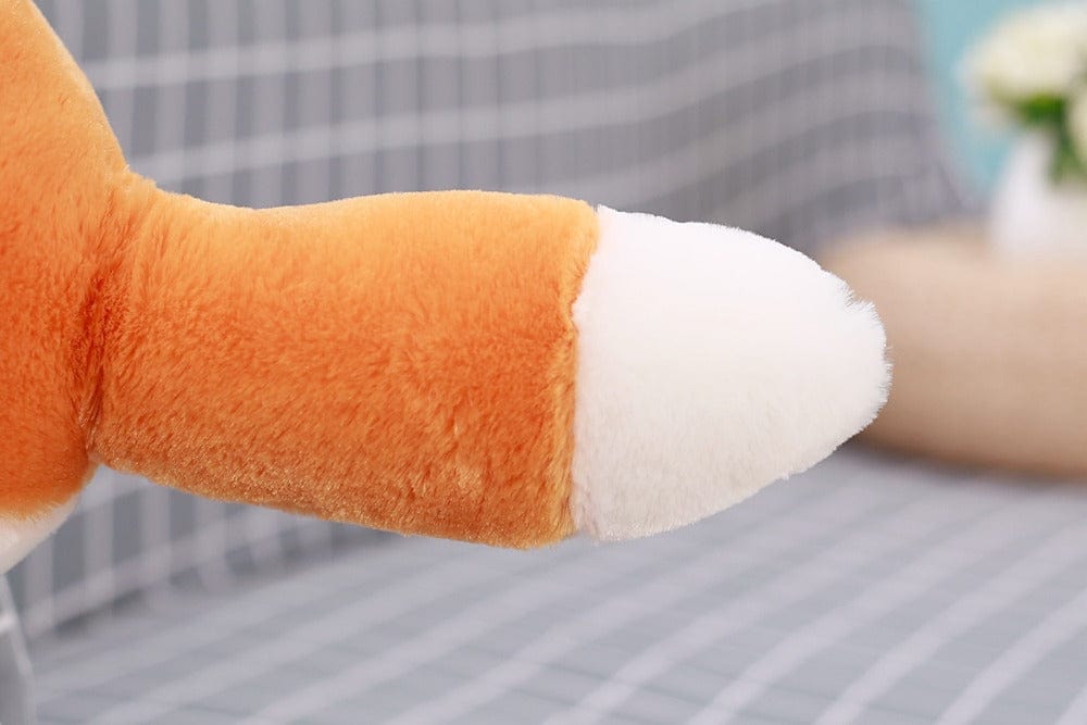 Peluche renard mignon avec une tête XL