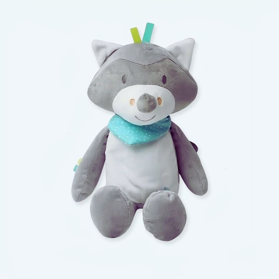 Peluche Renard Musical Doux Veilleuse Enfant Nuit Magique