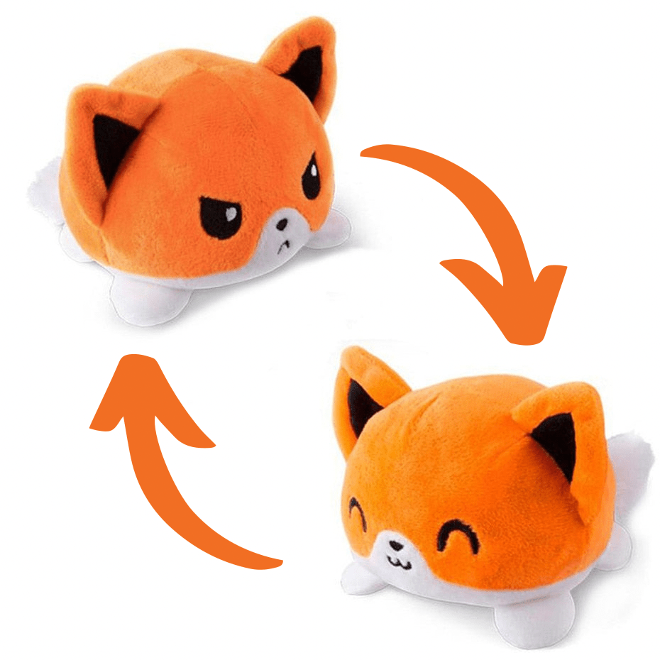 Peluche Renard Double-Face