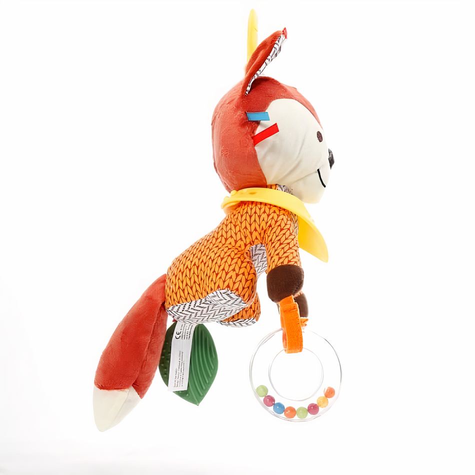 Peluche Renard Suspendu - Déco Colorée et Douce pour Chambre d'Enfant