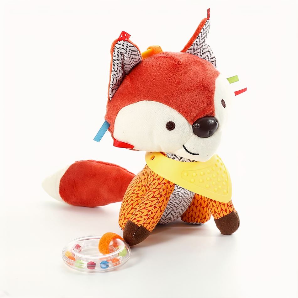 Peluche Renard Suspendu - Déco Colorée et Douce pour Chambre d'Enfant