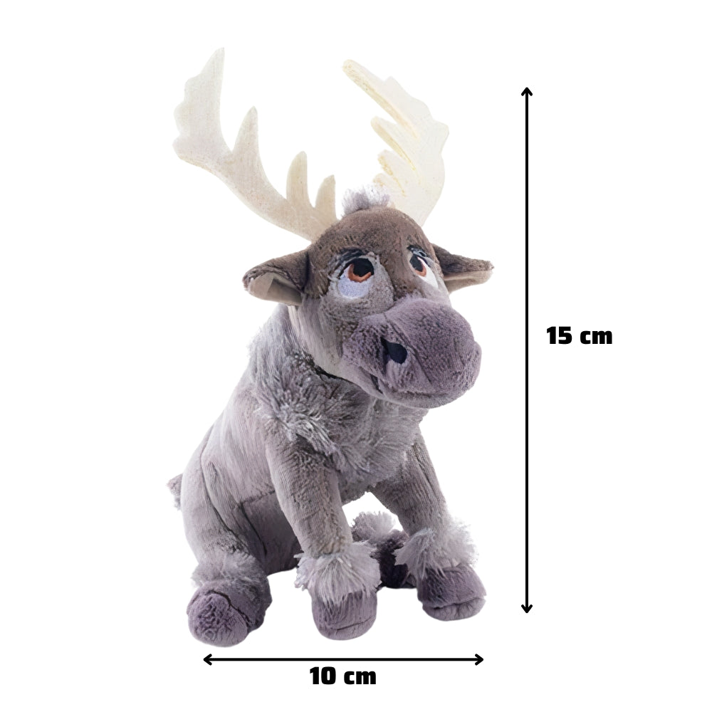 Peluche renne de Noël Sven - Hiver Magique, Doux et Câlin