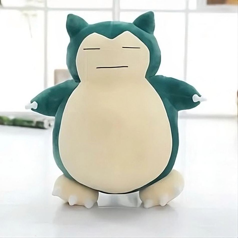 Peluche géante douce et câline Ronflex pour les fans de Pokémon