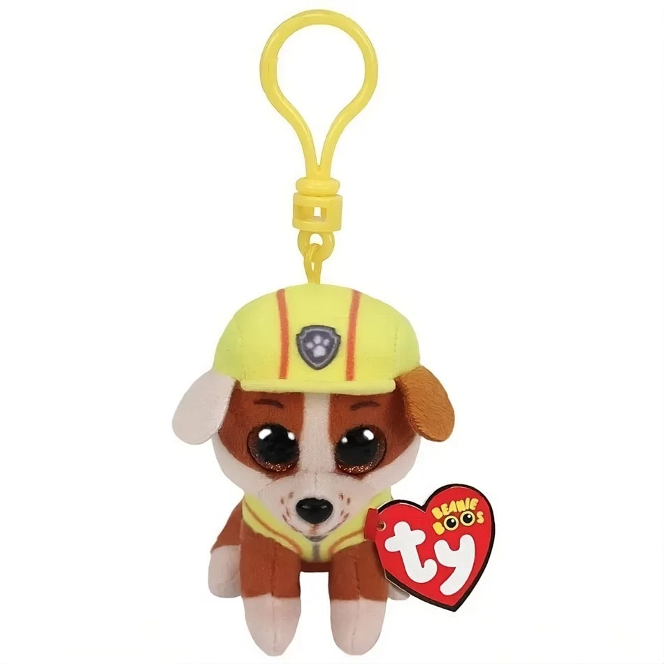 Peluche Ruben Ty Pat Patrouille - Porte-clé doux enfant