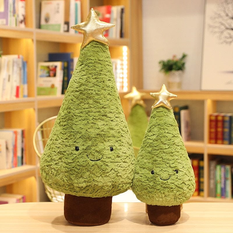 Peluche Sapin de Noël avec Étoile Scintillante
