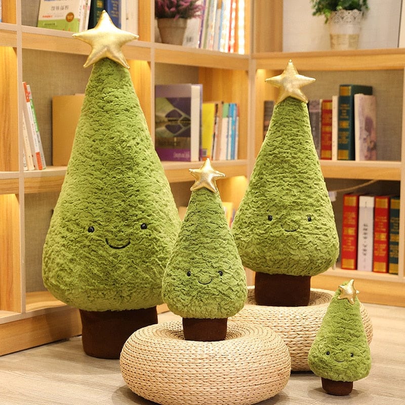 Peluche Sapin de Noël avec Étoile Scintillante