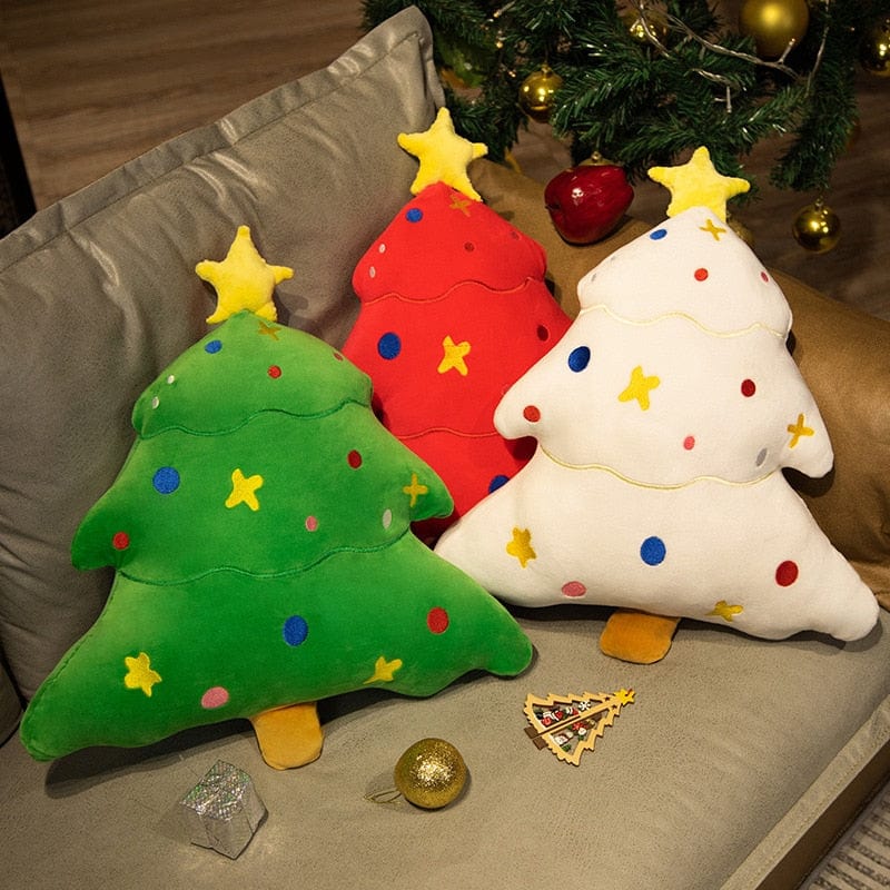 Sapin de Noël Peluche Coloré