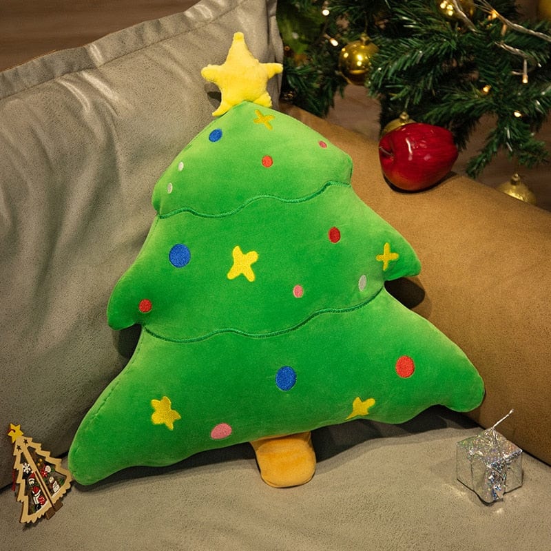 Sapin de Noël Peluche Coloré