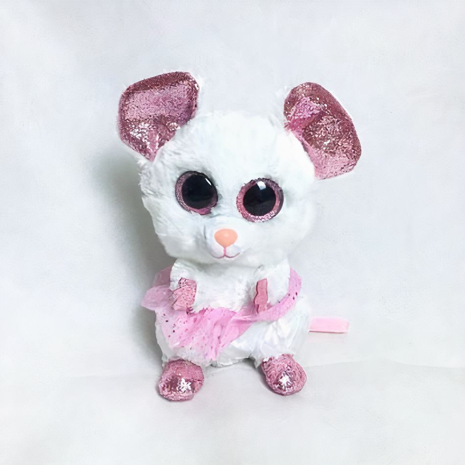 Peluche Douce Souris Grise - Compagnon Câlin Enfant