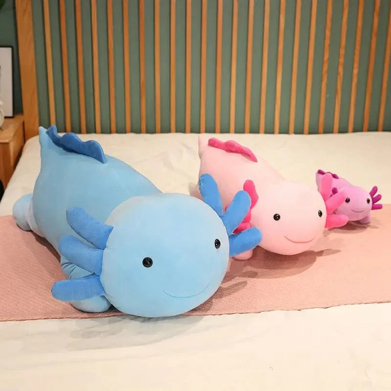 Peluche Squishmallow Axolotl Coloré