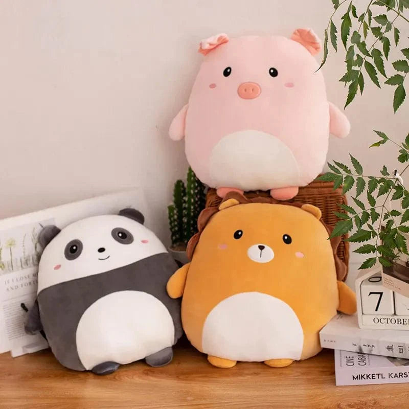 Squishmallow Peluche Cochon Rose - Petit et Mignon