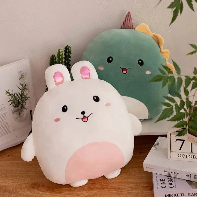 Squishmallow Dino vert - Petit et mignon