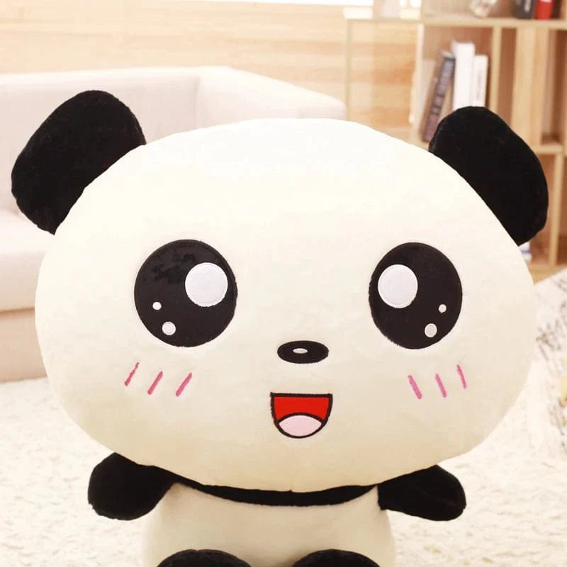 Peluche squishmallow - Grand Panda Souriant