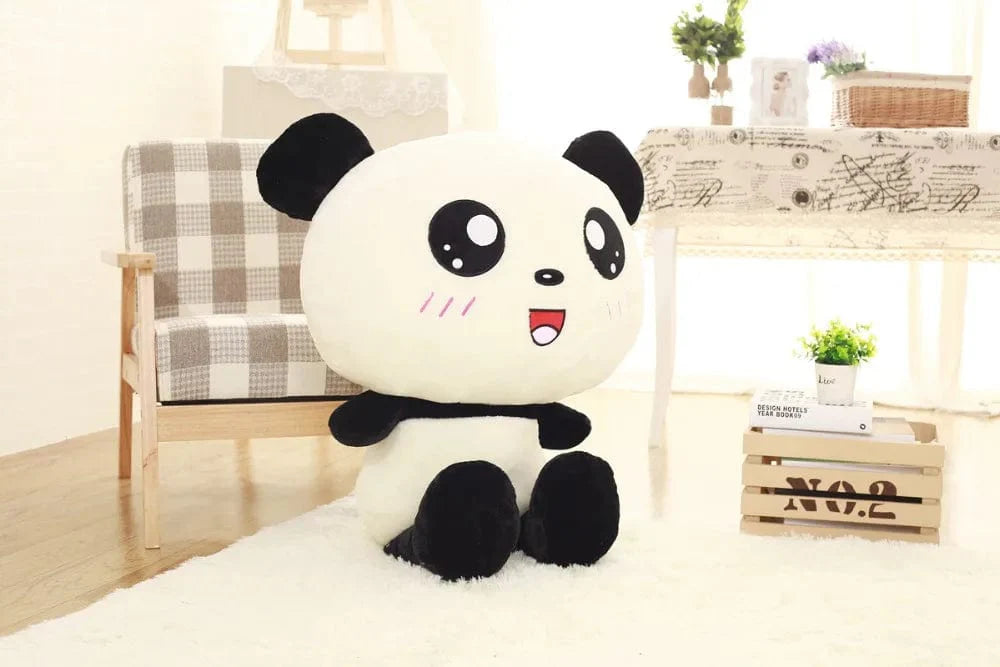Peluche squishmallow - Grand Panda Souriant