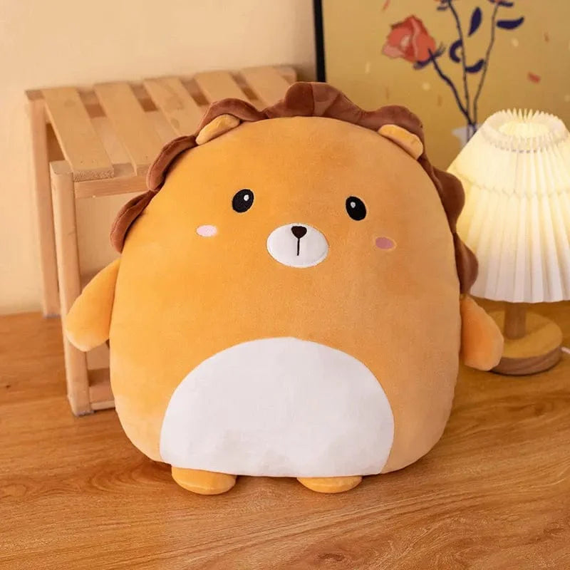Squishmallow Lion Orange - Petit et Mignon